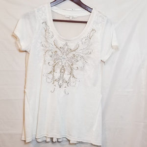 Miss Me Short Sleeve Blouse Size Small